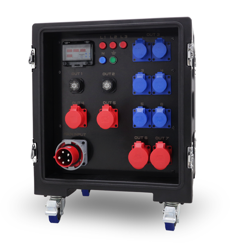 Lighting dimmer rack