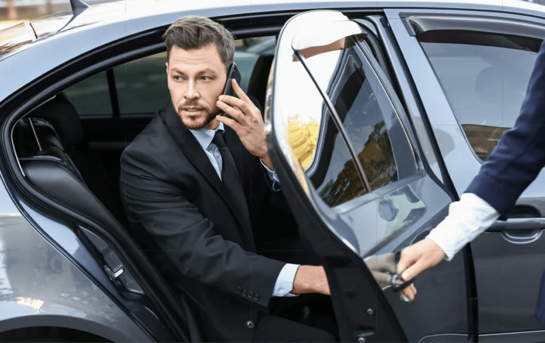 business travel information section illustration