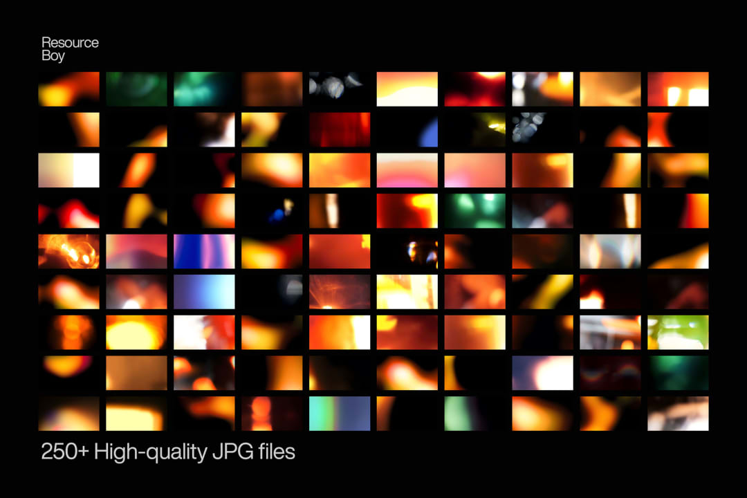 250 Light Leak Overlays image 3