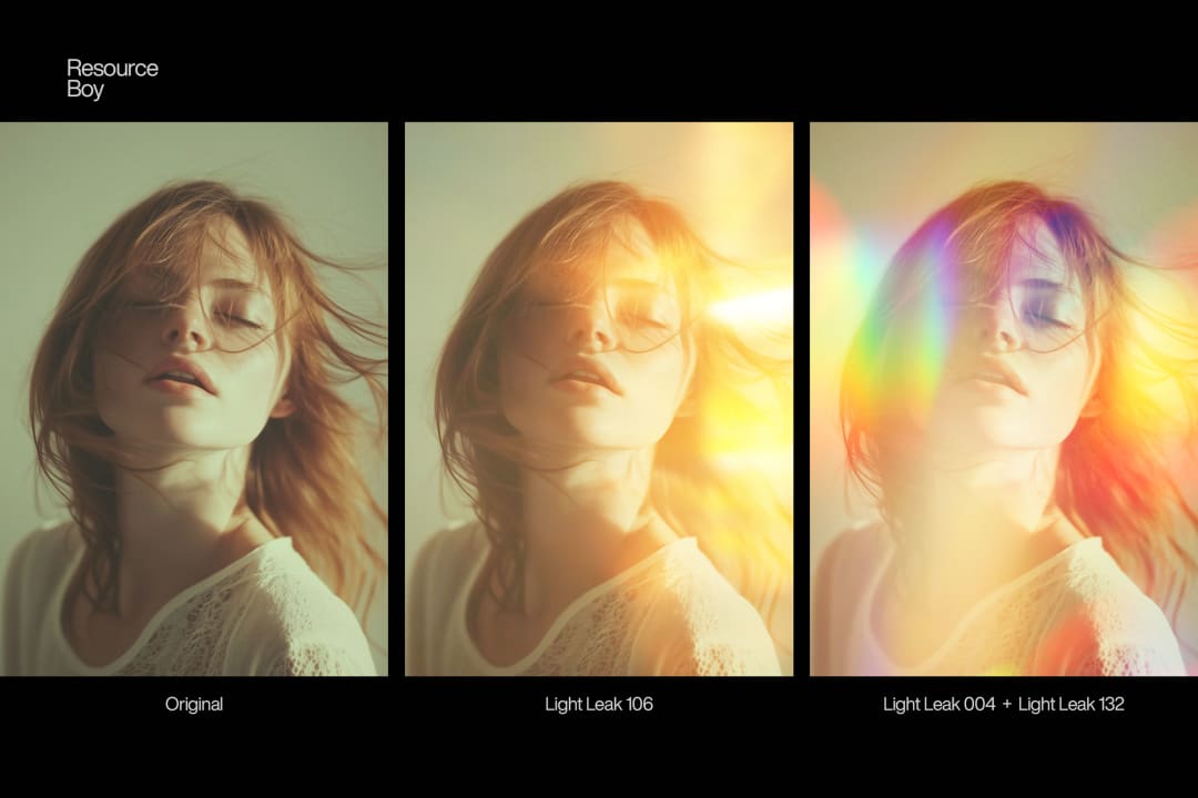 250 Light Leak Overlays image 5