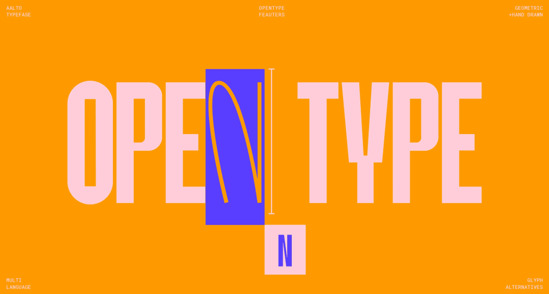 Aalto OpenType Display Font image 3