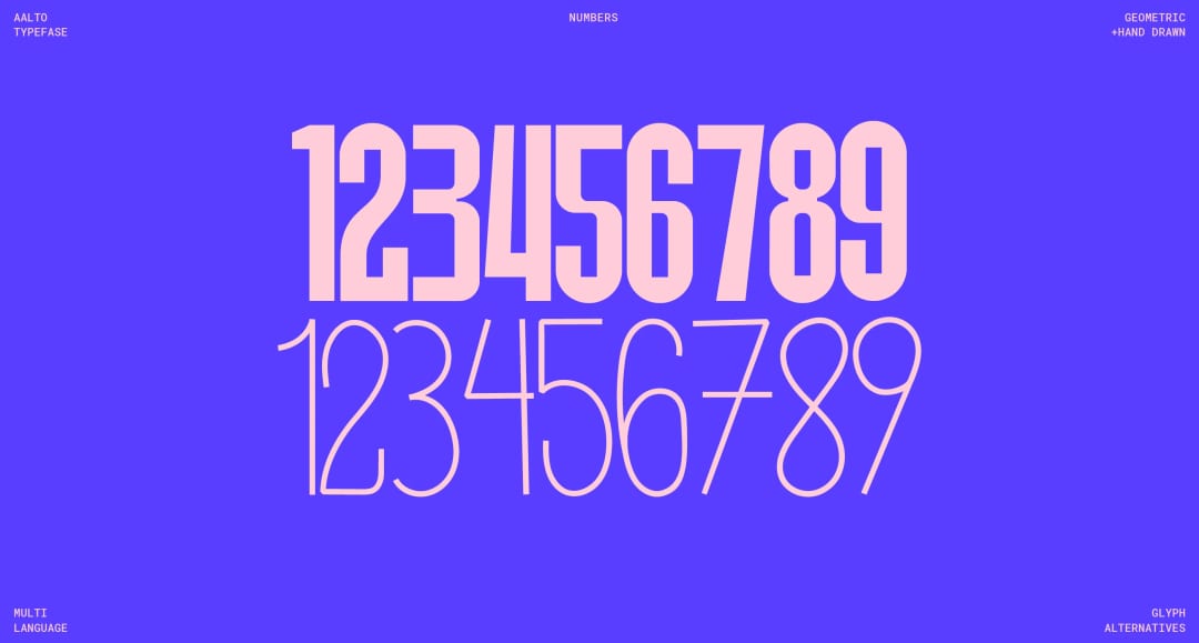 Aalto OpenType Display Font image 4