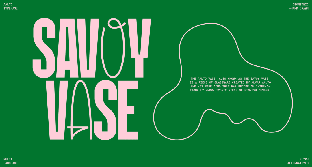 Aalto OpenType Display Font image 5