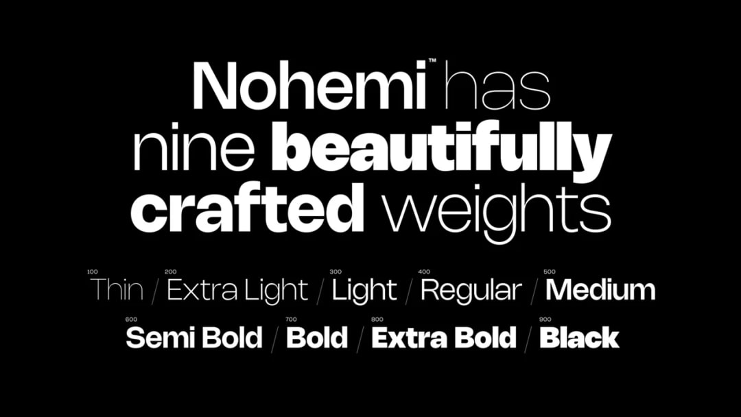 NOHEMI™ Typeface image 5