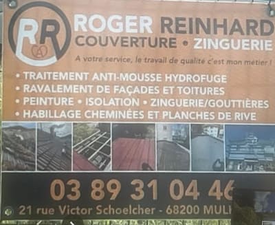 Reinhard Roger Mulhouse Couverture Zinguerie Facade Ravalement - Photo vedette