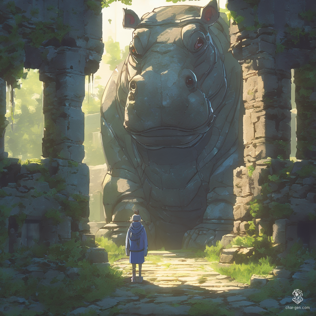 Meet the Giff, an imposing anthropomorphic hippo humanoid known for its massive frame and signature hippo head. Armed with a charismatic personality and a love for adventure, this creature blends strength and charm, often becoming the life of any gathering while fearlessly facing challenges.