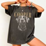 Custom Pet Photo And Name Shirt 1