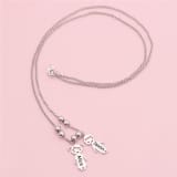 Engraved Children Pendant Necklace 5