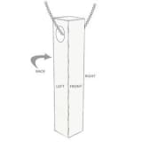 Engraved 3D Bar Necklace 7
