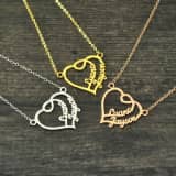 Heart Name Necklace 4