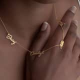Multiple Name Necklace 5