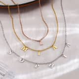 Initial Name Necklace 7