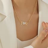 LoveLetter Cuban Chain Necklace 2