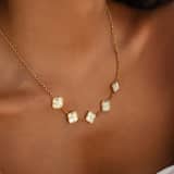 Clover Custom Name Necklace 3