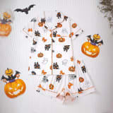 Ghost Pumpkin Halloween Pajama 1