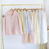 Pastel Gingham - 100% Cotton Pyjamas 8