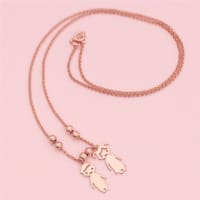 Engraved Children Pendant Necklace 4