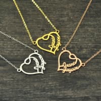 Heart Name Necklace 4