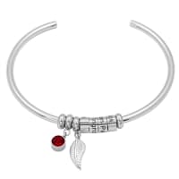 Diamo Bracelet With Leaf And Custom Beads 7