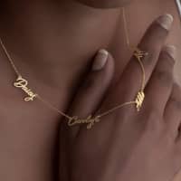 Multiple Name Necklace 5