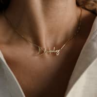 Diamofy Name Necklace 5