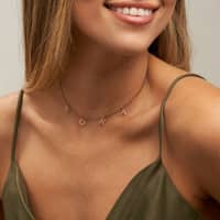 Initial Name Necklace 4