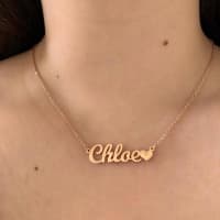 Name Heart Necklace 5