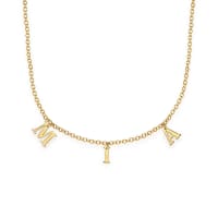 Initial Name Necklace 3