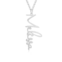 Vertical Name Necklace 1
