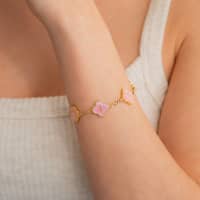 Clover Custom Name Bracelet 2
