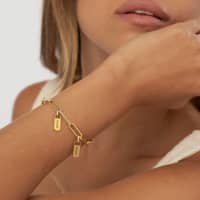 Liora Custom Name Link Bracelet 4