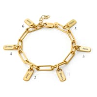 Liora Custom Name Link Bracelet 7