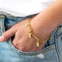 Liora Custom Name Link Bracelet 2