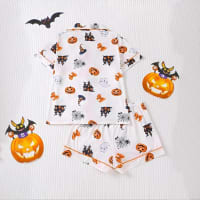 Ghost Pumpkin Halloween Pajama 2