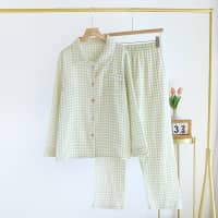 Pastel Gingham - 100% Cotton Pyjamas 6