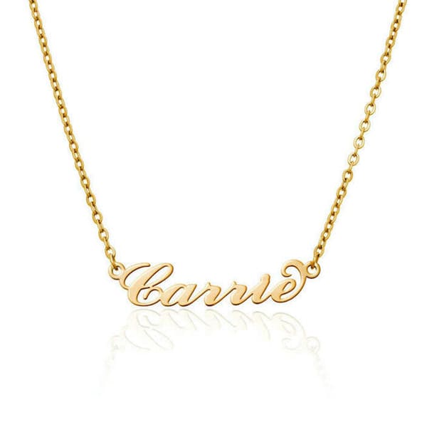 Carrie Style Name Necklace 7