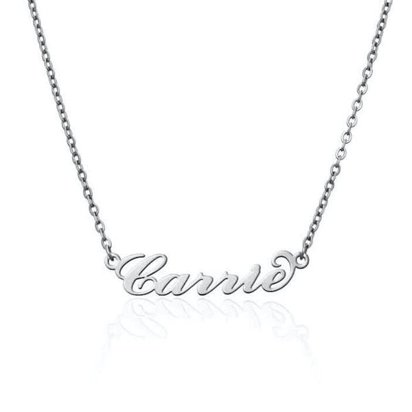 Carrie Style Name Necklace