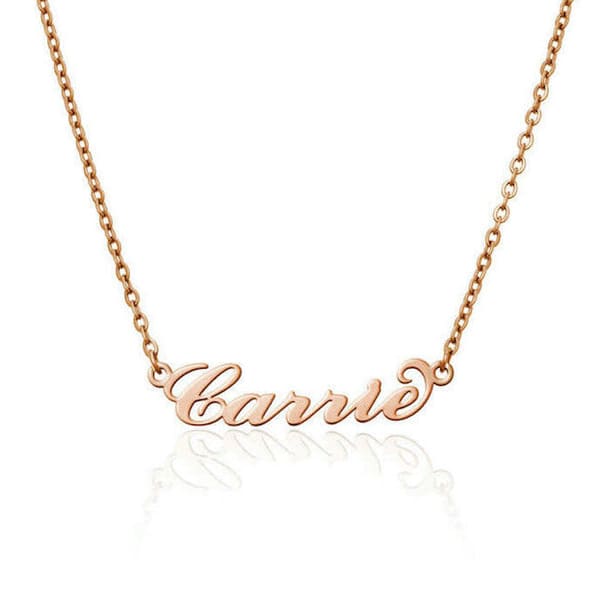 Carrie Style Name Necklace 5