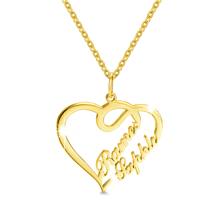 Heart Name Necklace