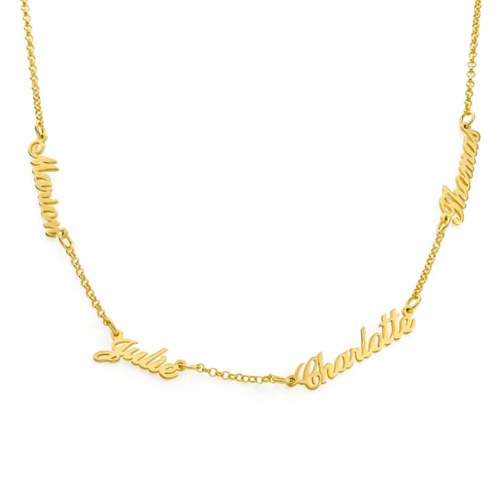 Multiple Name Necklace