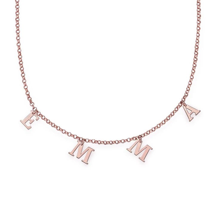 Initial Name Necklace 5
