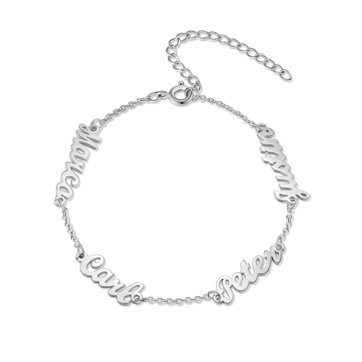 Multiple Name Bracelet