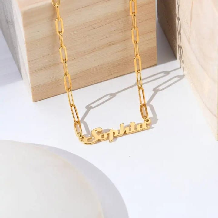 Script Name Necklace 4