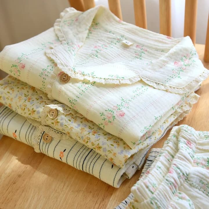 Meadow Dreams - 100% Muslin Cotton Pajama 9
