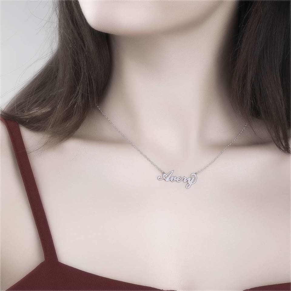 Carrie Style Name Necklace 6
