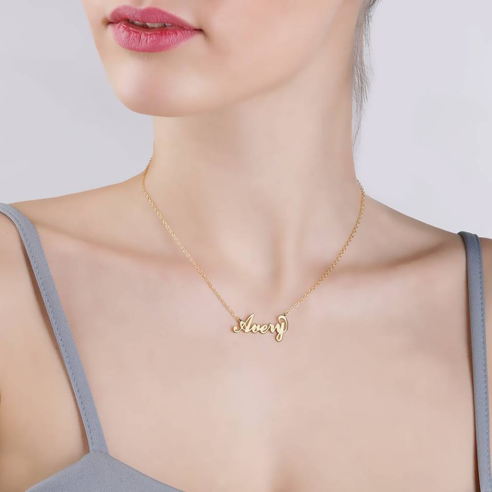 Carrie Style Name Necklace 4