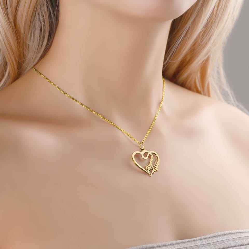 Heart Name Necklace 2