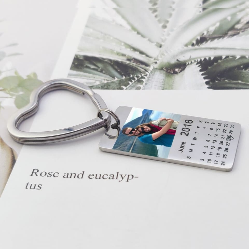 Photo Calendar Keychain 2