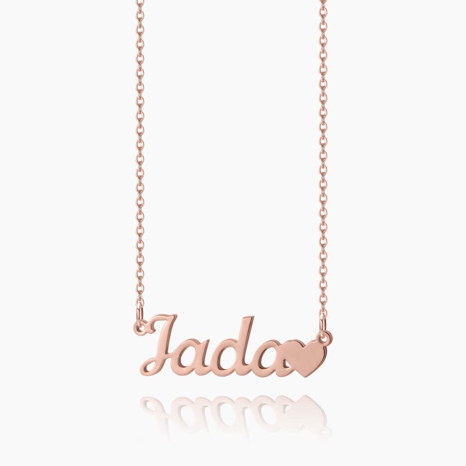 Name Heart Necklace 4