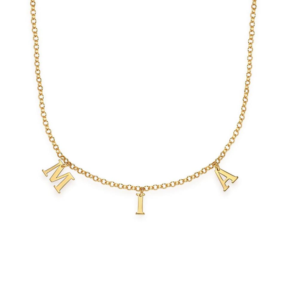 Initial Name Necklace 3